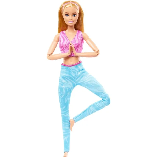 Barbie Made to Move Yoga Dukke - Barbie