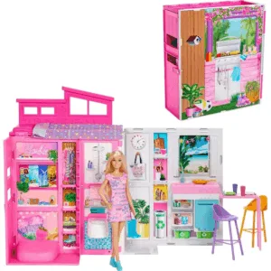 Barbie Getaway Dukkehus med Dukke - Barbie