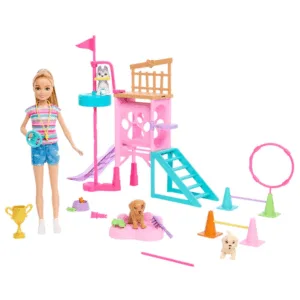 Barbie Hvalpeforhindringsbane - Barbie