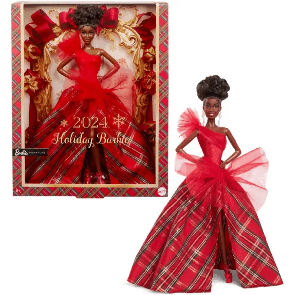 Barbie Signature Holiday Mørk Dukke - Barbie