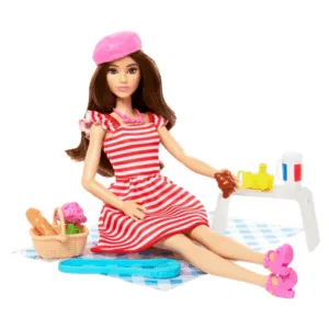 Barbie Holiday Paris Dukke - Barbie