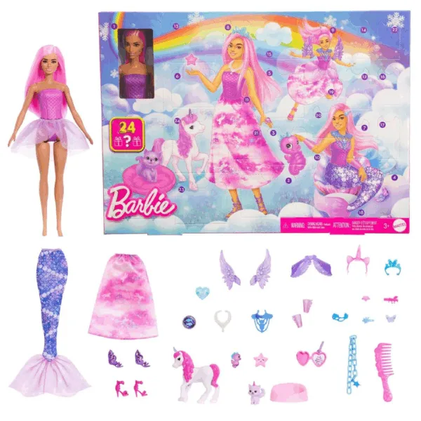 Barbie Fantasy Julekalender 2025 - Barbie