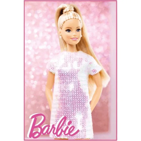 Barbie Legetæppe 120x80cm - Barbie