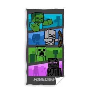 Minecraft Håndklæde 70x140 cm - Minecraft