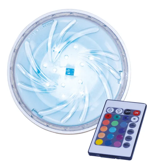 Pool lys med magnet Multicolor - Swim and Fun