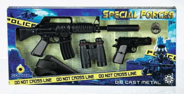Specialforce metal legetøjsvåben - Gonher