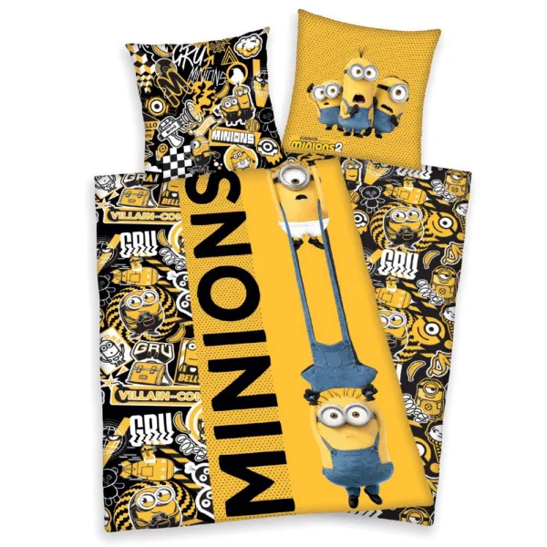 Minions Sengetøj 140x200 cm - Minions
