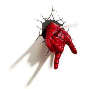3D væglampe - Ultimative Spiderman - Marvel