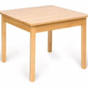 Massivt børnebord - Naturlig - Bigjigs