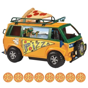 Turtles Movie Pizza Fire Van - Turtles