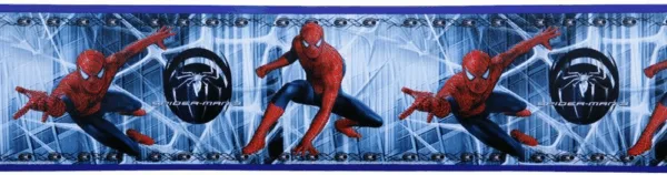 Spider-man 3 tapetborter 15,6 cm - Spiderman