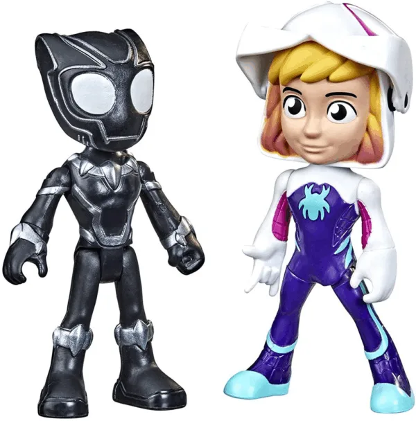 Spidey Ghost og Black Panther - Spiderman