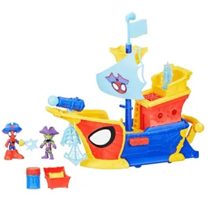 Spidey Water-Webs Bubble Pirate Ship - Spiderman