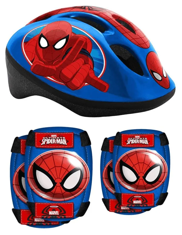 Spiderman Beskyttelsessæt 3 dele - Spiderman
