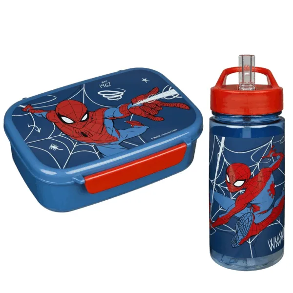 Spiderman Madkasse og Drikkedunk - Spiderman