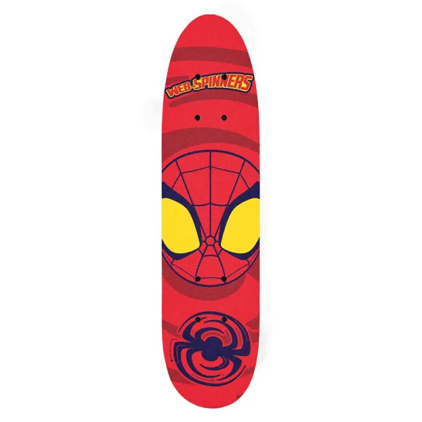 Spiderman Skateboard i Træ - Spiderman