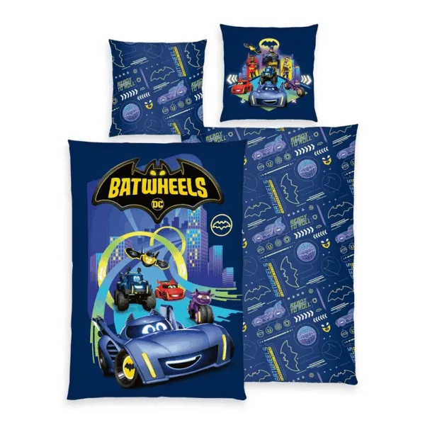 Batwheels Sengetøj 140x200 cm - Batman