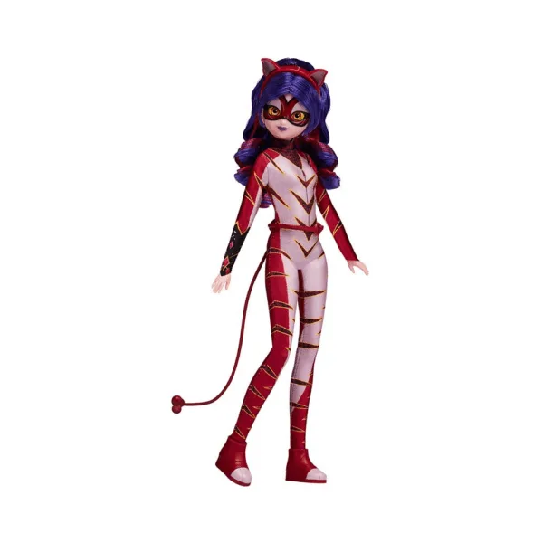 Miraculous Purple Tigress Dukke 26 cm - Ladybug og Cat Noir