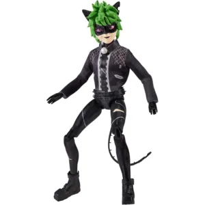 Miraculous Claw Noir Dukke 26 cm - Ladybug og Cat Noir