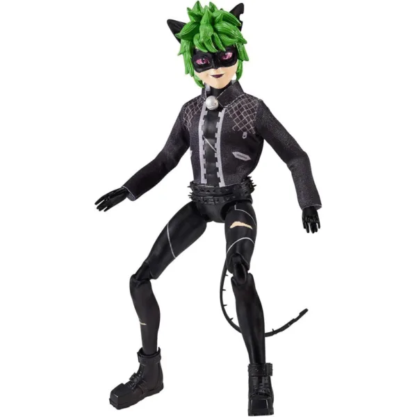 Miraculous Claw Noir Dukke 26 cm - Ladybug og Cat Noir