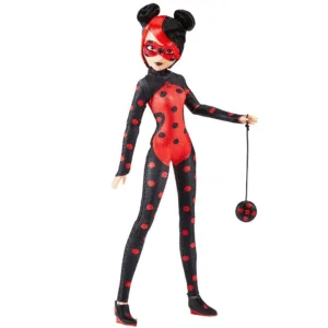 Miraculous Shadybug Dukke 26 cm - Ladybug og Cat Noir