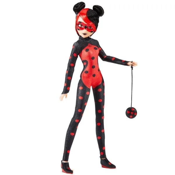 Miraculous Shadybug Dukke 26 cm - Ladybug og Cat Noir