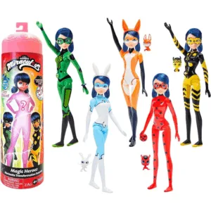 Miraculous Magic Heroez Reveal Dukker - Ladybug og Cat Noir