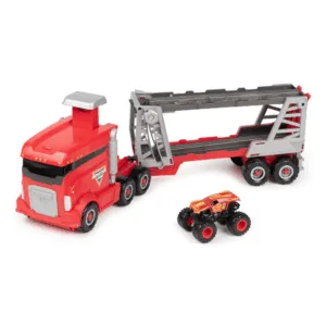 Monster Jam 2 i 1 Launch N Go Hauler - Monster Jam