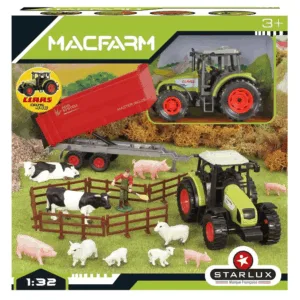 Claas Bondegårdssæt 1:32 - Claas