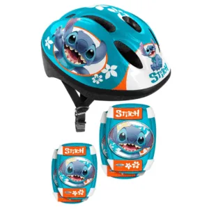 Stitch Cykelhjelm og Beskyttelsessæt - Disney