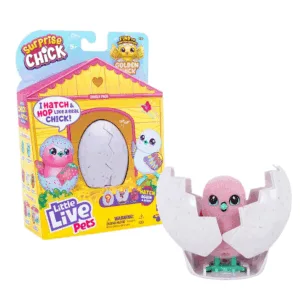 Little Live Pet Surprise Chick Pink/Hvid - Little Live Pets