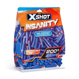 X-shot Insanity ekstra pile, 200 stk - X-shot