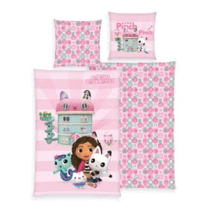 Gabbys Dollhouse Sengetøj 140x200 cm - Gabbyâs Dollhouse
