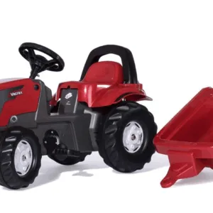 RollyKid Valtra Traktor med anhænger - Rolly Toys