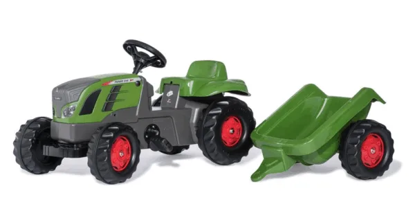 Rollykid fendt 516 m. anhænger - Rolly Toys