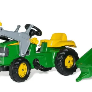 RollyKid John Deere m/ frontskovl - Rolly Toys