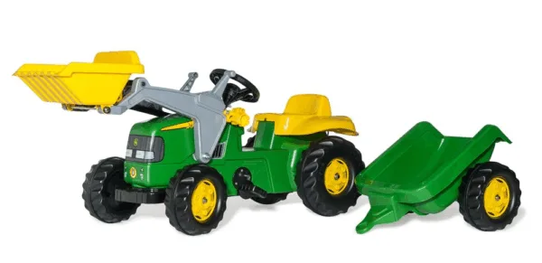 RollyKid John Deere m/ frontskovl - Rolly Toys