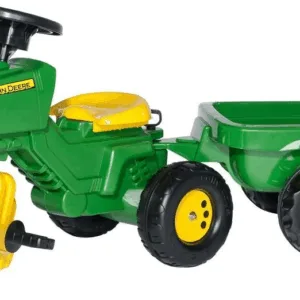 John Deere Pedal Traktor m/anhænger - Rolly Toys