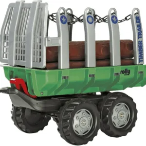 Rolly Trailer med Tømmer - Rolly Toys