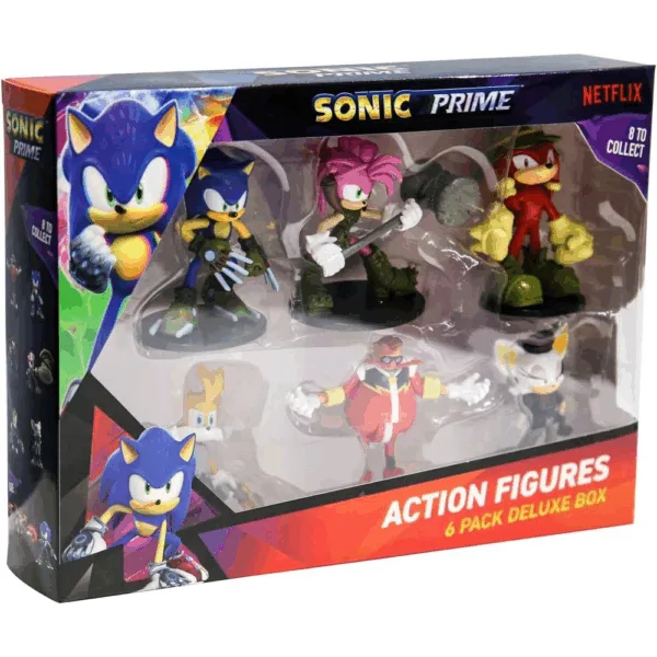 Sonic the Hedgehog Figurer 6 pack - Sonic