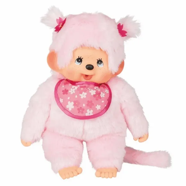 Monchhichi Kirsebærblomst Pige 45cm - Monchhichi