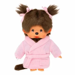 Monchhichi Badekåbe Pige 20 cm - Monchhichi