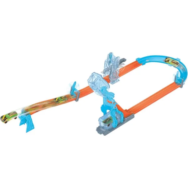 Hot Wheels Track Set Blue Deluxe - Hot Wheels