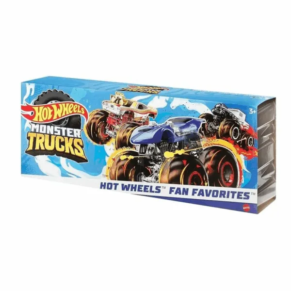Hot Wheels Monster Trucks 3-pack - Hot Wheels