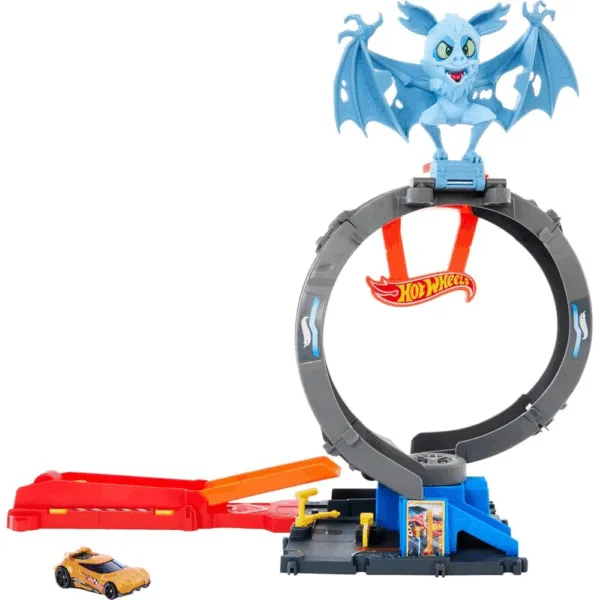 Hot Wheels City Bat Loop Attack - Hot Wheels