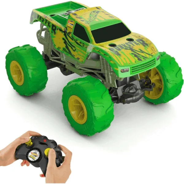 Hot Wheels Monster Trucks Gunkster RC - Hot Wheels