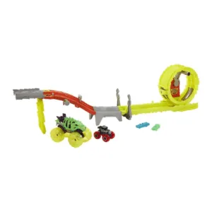 HW Monster Trucks Charge + Chase - Hot Wheels