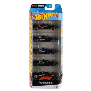 Hot Wheels Formel 1 Biler 5-Pak - Hot Wheels