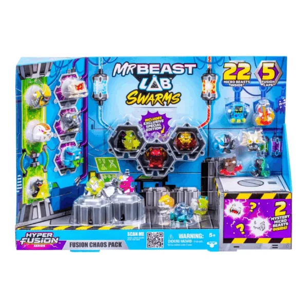 Mr. Beast Lab Swarms Fusion Chaos - Mr Beast