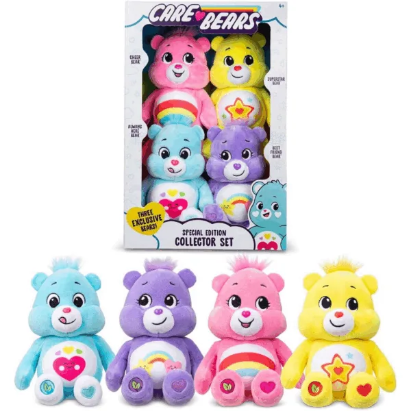 Care Bears Bamser 4-pack 20cm - Care Bears
